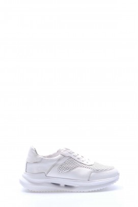 Hakiki Deri Beyaz Erkek Casual Ayakkabı 154MA500-280