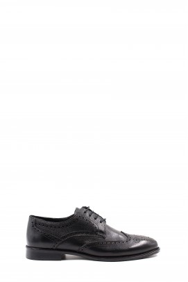 Hakiki Deri Siyah Erkek Klasik Ayakkabı 159MA019