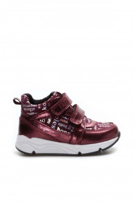 Hakiki Deri Bordo Unisex Çocuk Spor Bot 612SXCA770