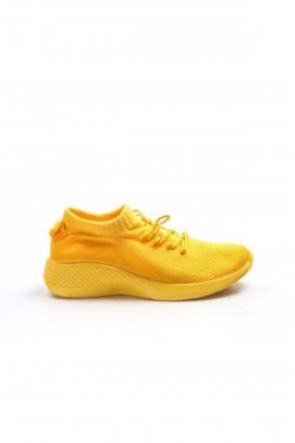 Sarı Tekstıl Kadın Yürüyüş Ayakkabı 629ZA258-2001