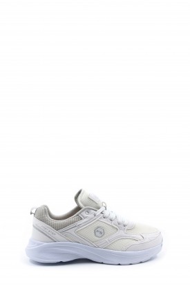 Beyaz Gümüş Kadın Sneaker Ayakkabı 140ZA585