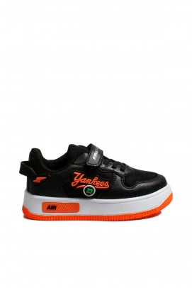 Sıyah F.Orange Unisex Çocuk Sneaker Ayakkabı 461XCA3002