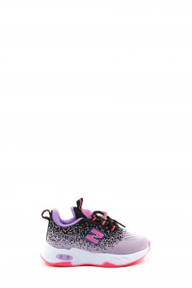 Lila Siyah Unisex Çocuk Sneaker Ayakkabı 461XCA321