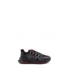 Siyah Kırmızı Erkek Sneaker Ayakkabı 572MA2612