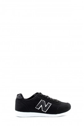 Siyah Beyaz Kadın Sneaker Ayakkabı 590ZA013