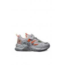 Gri Unisex Çocuk Sneaker Ayakkabı 598XCA049
