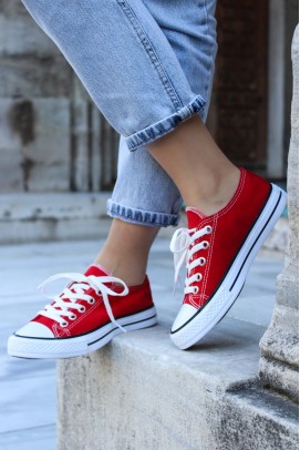 Kırmızı Unisex Sneaker Ayakkabı 620XA1001