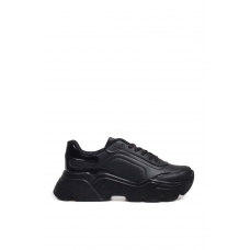 Siyah Kadın Sneaker Ayakkabı 666ZA146