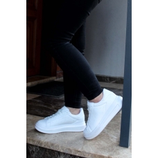Beyaz Kadın Sneaker Ayakkabı 666ZA156