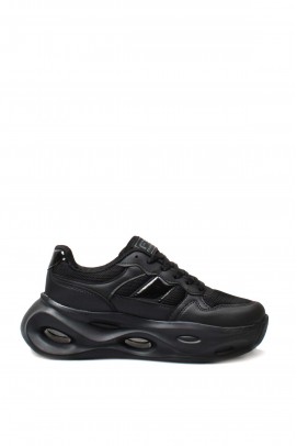 Siyah Kadın Sneaker Ayakkabı 666ZA154