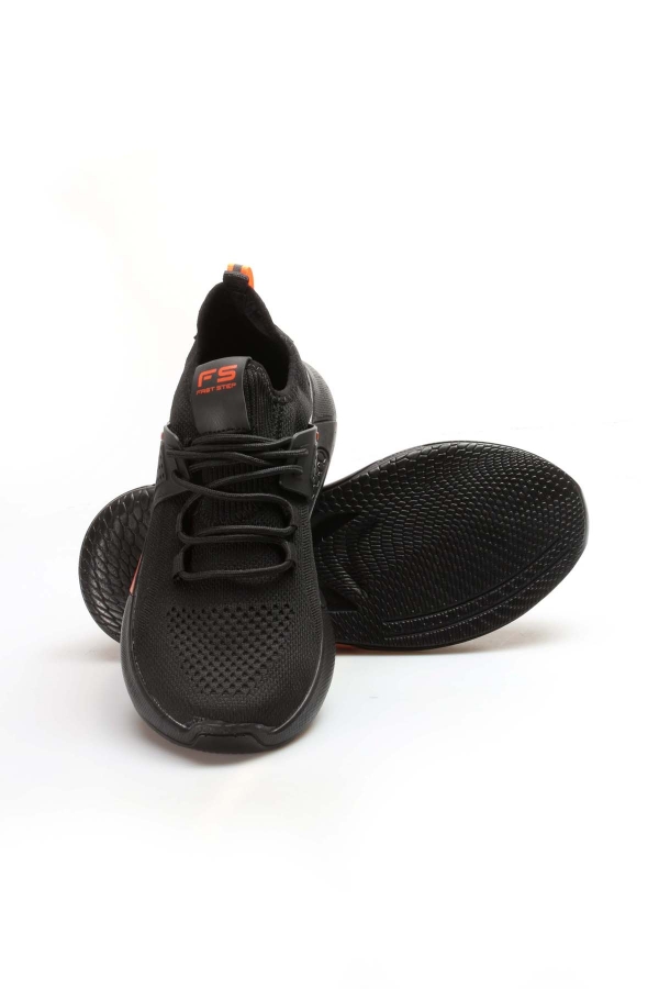 Siyah Oranj Erkek Sneaker Ayakkabı 865MA5035