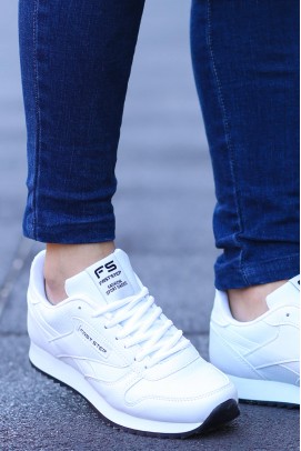 Beyaz Kadın Sneaker Ayakkabı 865ZA5010
