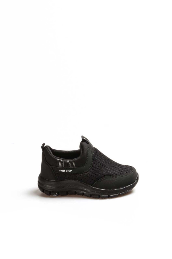 Siyah Unisex Çocuk Sneaker Ayakkabı 868BA1006