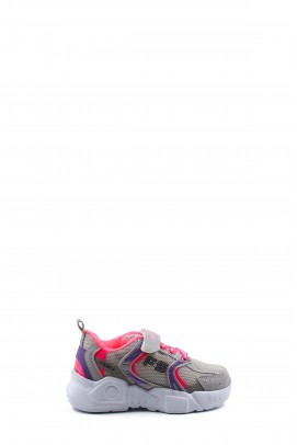 Gri Fuşya Unisex Çocuk Sneaker Ayakkabı 868XCAF2110