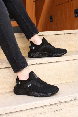 Siyah Erkek Sneaker Ayakkabı 925MA41