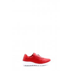 Hakiki Deri Kırmızı Kadın Casual Ayakkabı 950ZAS-8023