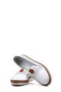 Hakiki Deri Beyaz Kadın Casual Ayakkabı 139ZA500-1    