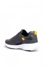 Füme Siyah Sarı Erkek Sneaker Ayakkabı 572MA2456     
