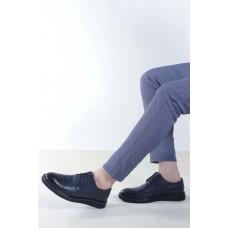 Hakiki Deri Navy Blue Erkek Klasik Ayakkabı 095MA4051-1