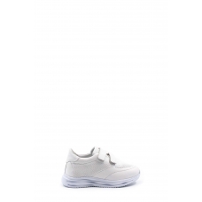 Hakiki Deri Beyaz Unisex Çocuk Casual Ayakkabı 156XCA4009