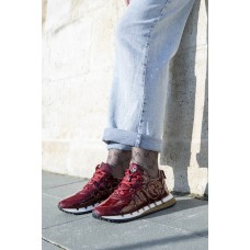 Hakiki Deri Bordo Rugan Kadın Casual Ayakkabı 167ZA40046-3