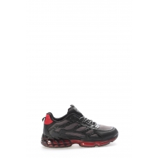 Siyah Füme Kırmızı Erkek Sneaker Ayakkabı 865MA2350