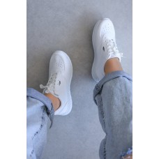 Beyaz Kadın Sneaker Ayakkabı 416ZAFJACK