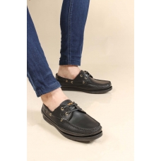 Hakiki Deri Black Erkek Loafer Ayakkabı 628MADAXFAST