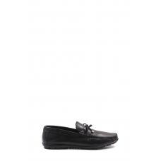 Hakiki Deri Black Erkek Loafer Ayakkabı 628MA043