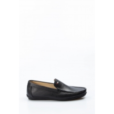 Hakiki Deri Black Erkek Loafer Ayakkabı 628MA02