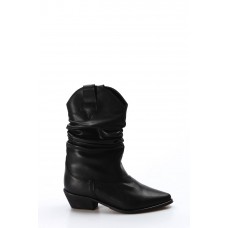 Black Kadın Western Bot 629SZA229-97