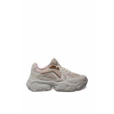Bej Vizon Kadın Sneaker Ayakkabı 666ZA141