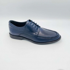 Hakiki Deri Navy Blue Erkek Klasik Ayakkabı 701MA04-772