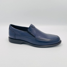 Hakiki Deri Navy Blue Erkek Klasik Ayakkabı 701MA822