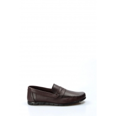 Hakiki Deri Brown Erkek Loafer Ayakkabı 783MA20