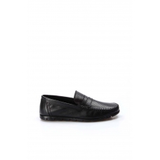 Hakiki Deri Black Erkek Loafer Ayakkabı 783MA20LZR