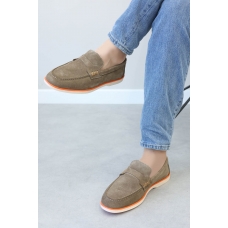 Hakiki Deri Mink Suede Erkek Casual Ayakkabı 819MA050LP