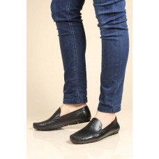 Hakiki Deri Siyah Erkek Loafer Ayakkabı 858MA400