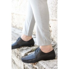 Hakiki Deri Black Erkek Loafer Ayakkabı 858MA406