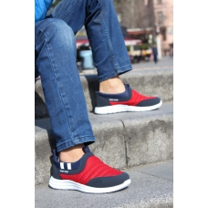 Red Navy Blue Unisex Çocuk Sneaker Ayakkabı 868FA1006