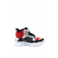 Kırmızı Siyah Füme Unisex Çocuk Spor Bot 868SPXCA053