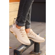 Beige Unisex Sneaker Ayakkabı 925XA44