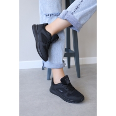 Siyah Kadın Sneaker Ayakkabı 925ZA012