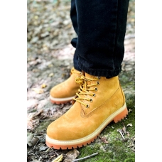Hakiki Deri Kürklü CAT NUBUK Unisex Klasik Bot 983KXA100