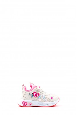 White Fuchsia Bebek Sneaker Ayakkabı 461BA204