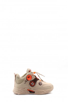 Beige Orange Unisex Çocuk Spor Bot 461SPXCA23