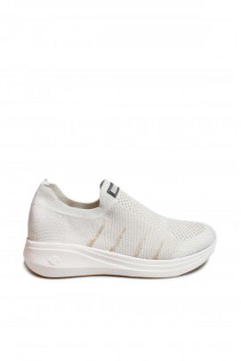 Beyaz Altın Kadın Sneaker Ayakkabı 517ZA5086