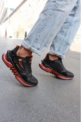 Black Orange Erkek Sneaker Ayakkabı 572MA2499