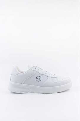 White Silver Unisex Sneaker Ayakkabı 572XA2542