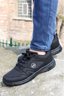 Black Unisex Sneaker Ayakkabı 589XA020